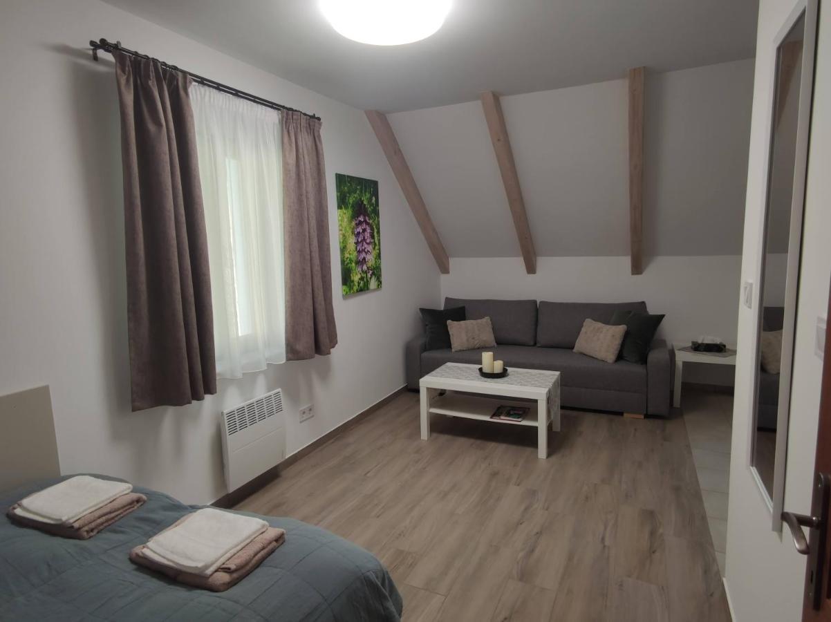 Kosbor Vendeghaz Apartment Monoszlo Bagian luar foto
