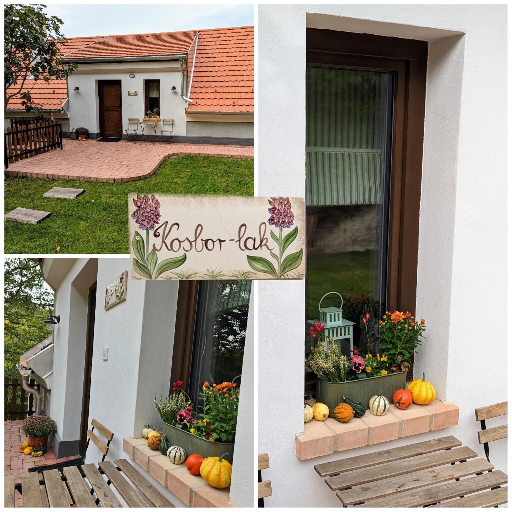 Kosbor Vendeghaz Apartment Monoszlo Bagian luar foto